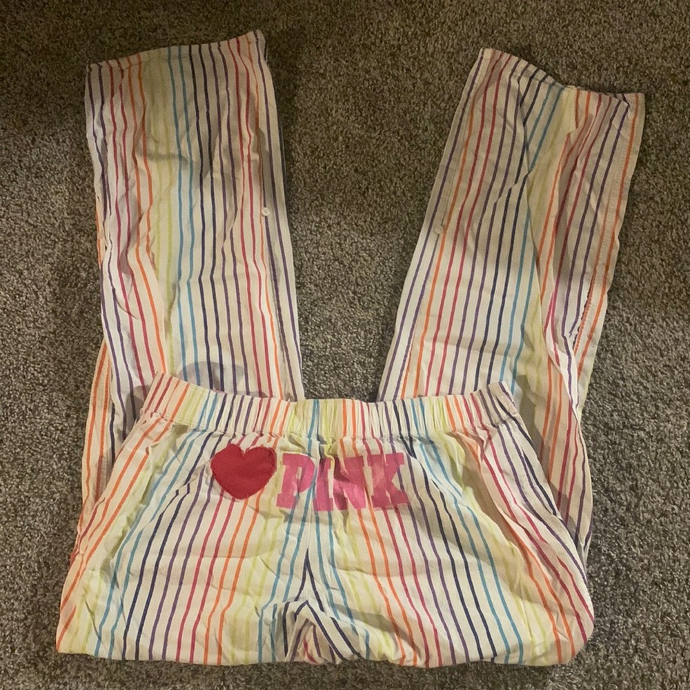 Y2K VS Pink Pajama Pants